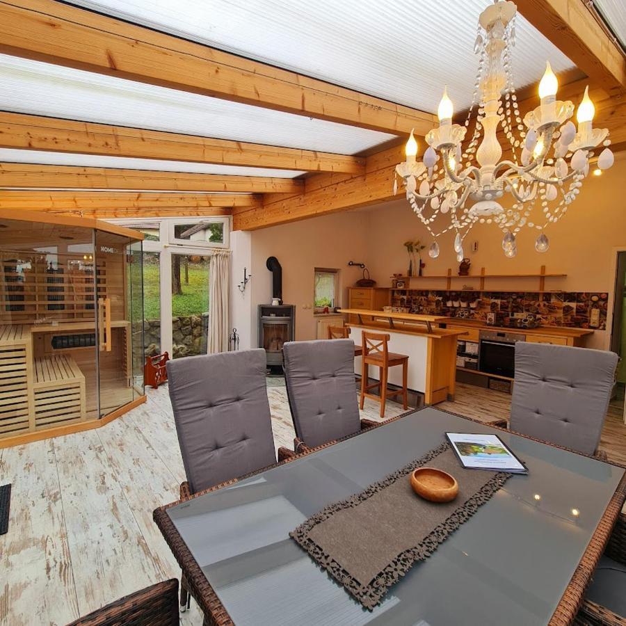 Urlaubsdomizil Am Toepfer - Ferienwohnungen In Olbersdorf מראה חיצוני תמונה