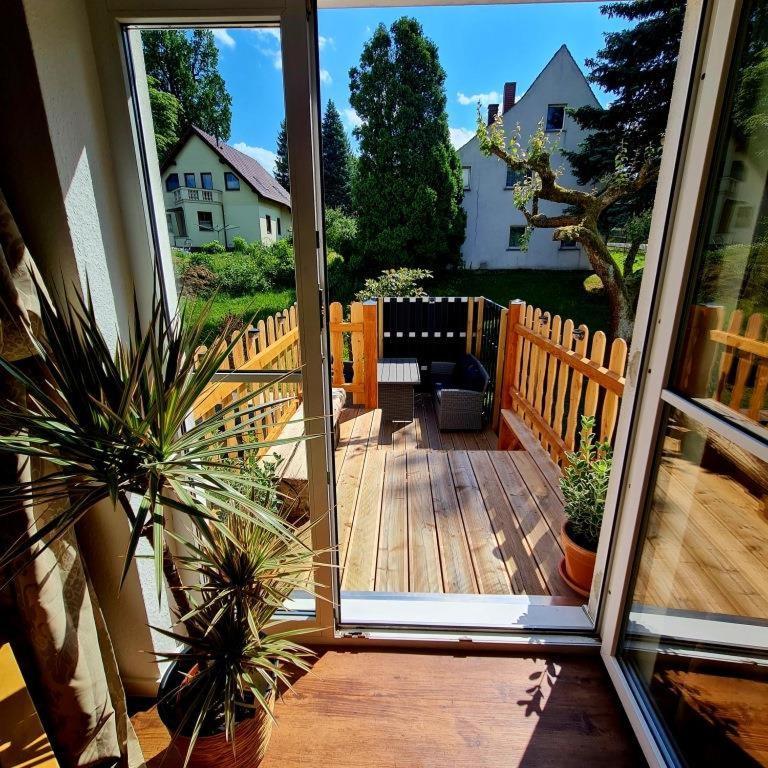 Urlaubsdomizil Am Toepfer - Ferienwohnungen In Olbersdorf מראה חיצוני תמונה